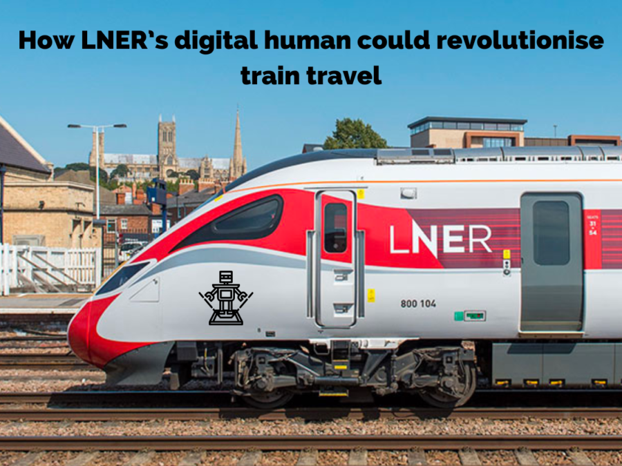 LNER trial digital human in Newcastle train station