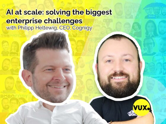 Philipp Heltewig, CEO, Cognigy, on VUX World with Kane Simms