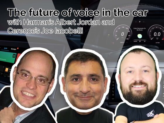 Joe Iacobelli, cerence, and Albert Jordan, harman, on vux world discussing the future of voice ai in the car
